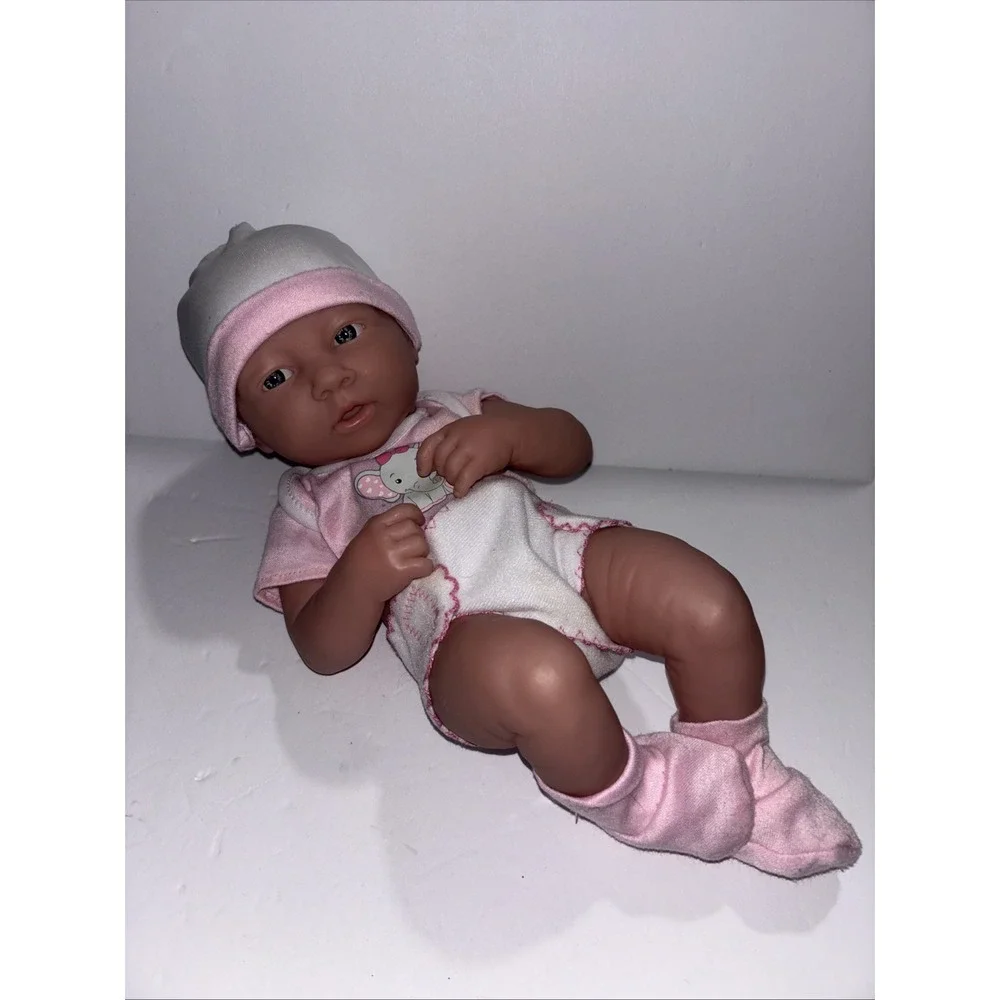 Berenguer Newborn Realistic Baby Girl With Outfit 22-07 Vinyl Doll